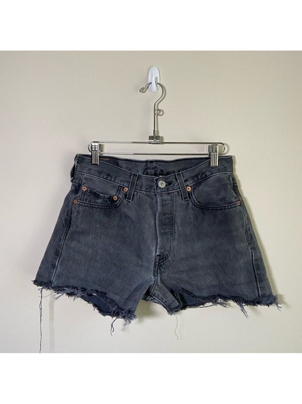 Levi's 501 Black Jean Shorts Men's 29